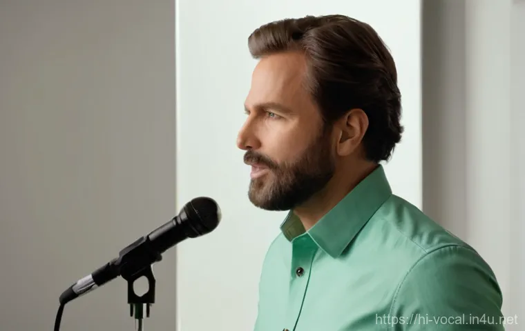 보컬트레이너 스타일링 팁 - **Prompt:** A confident female vocal trainer in her late 30s to early 40s, conducting an online voca...